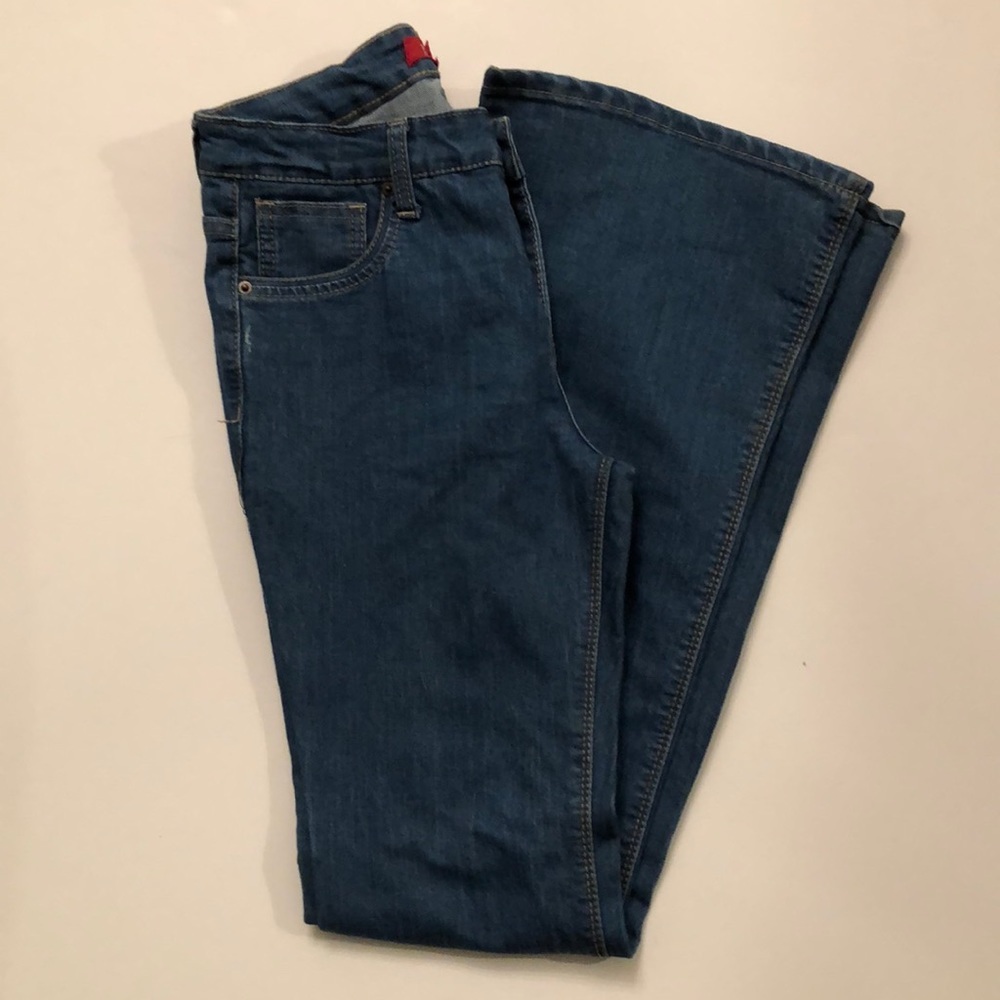 Forever 21 flare leg denim